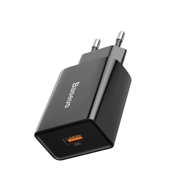 USB síťový adaptér Quick Charge K689 černá