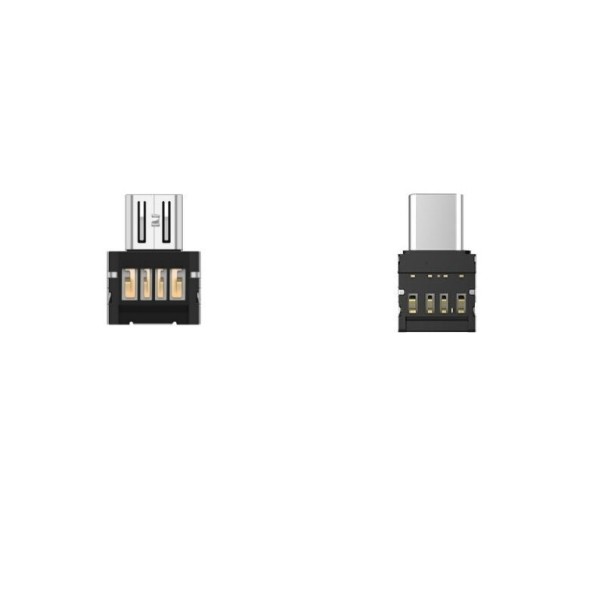 USB-sovitin Micro USB / USB-C 2 kpl 1