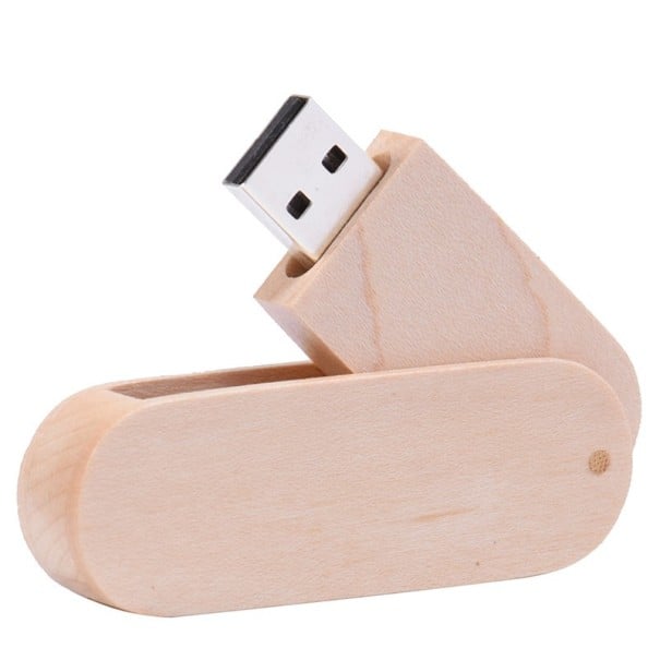 USB-Stick 2.0 aus Holz 4GB 1
