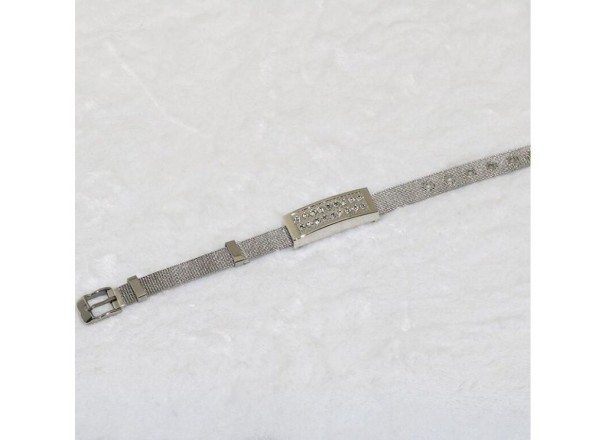 USB-stick armband H47 zilver 4GB