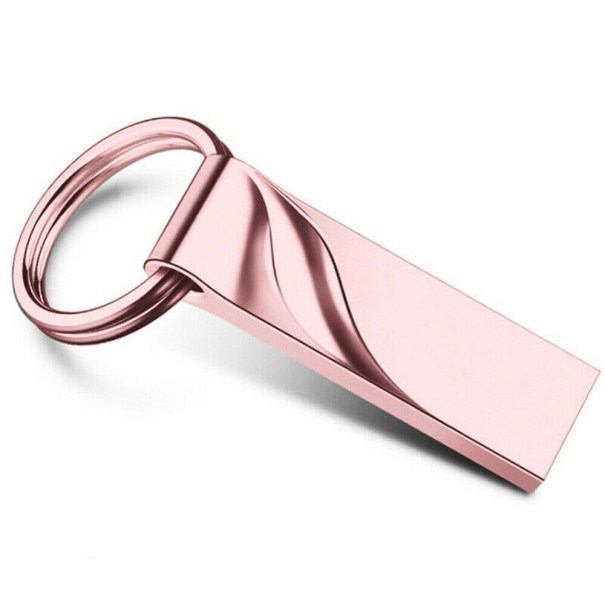 USB-Stick aus Metall rosa 16GB