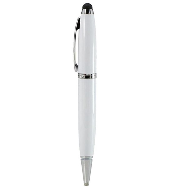 USB-stick in de vorm van een pen wit 128GB
