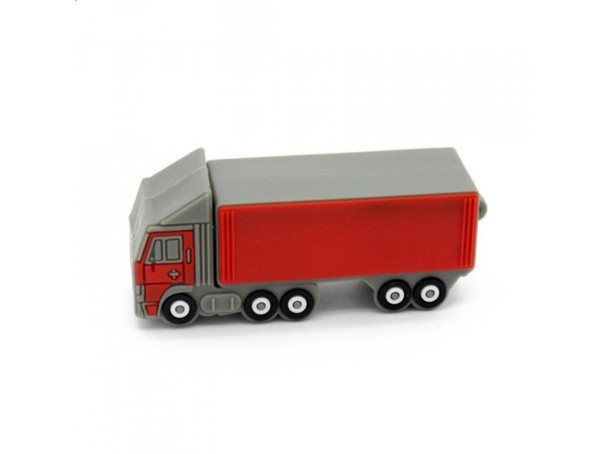 USB-stick in de vorm van een vrachtwagen