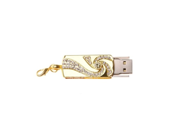 USB-stick met strass-steentjes