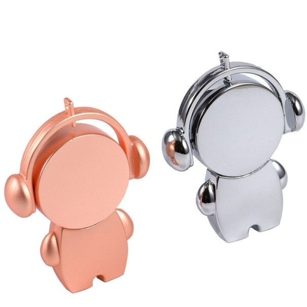 USB-stickfiguur met koptelefoon