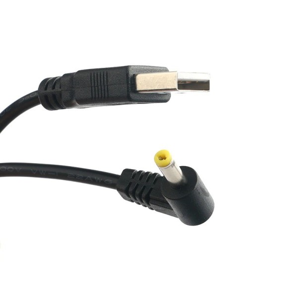 USB-Stromkabel DC 4,0 x 1,7 mm 1,5 m 1