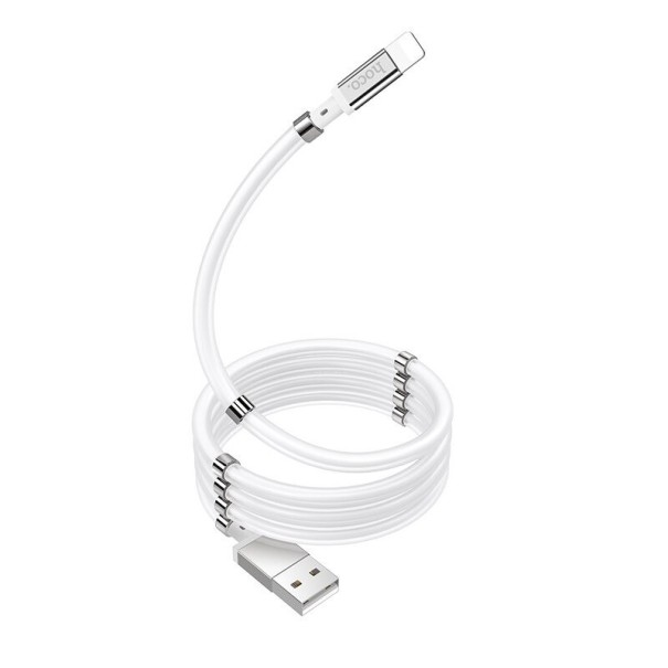 USB til Lightning / USB-C opladningskabel med magneter 2