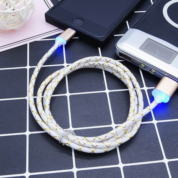 USB till Micro USB datakabel K611 guld