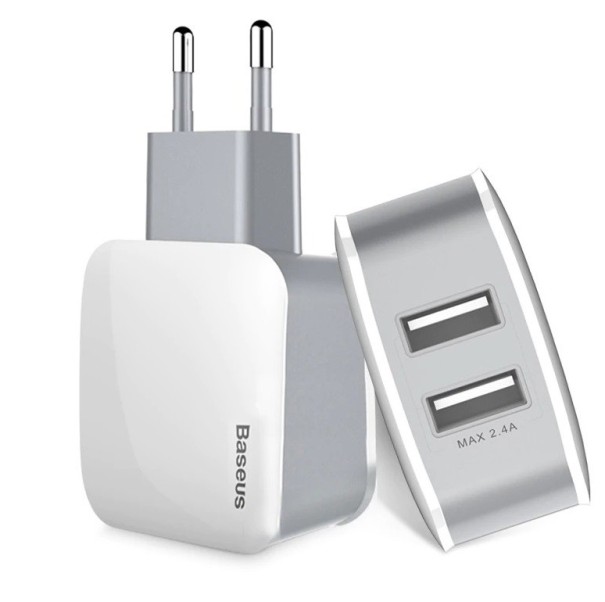 USB τροφοδοτικός προσαρμογέας Dual USB 1