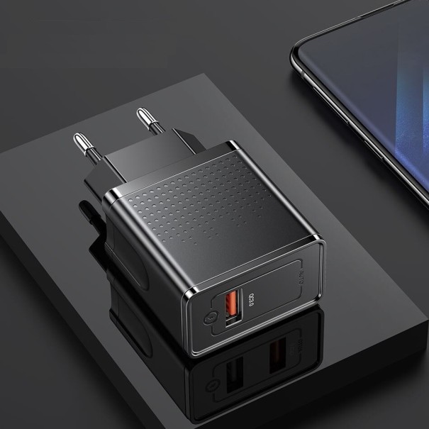 USB τροφοδοτικός προσαρμογέας Quick Charge K695 1