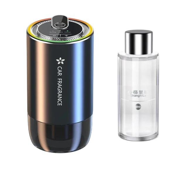 USB tuoksudiffuusori autoon 1000 mAh ladattava aromalaite 50 ml LED valaistus ajoneuvon sisätiloihin langaton ilmanraikastin 1