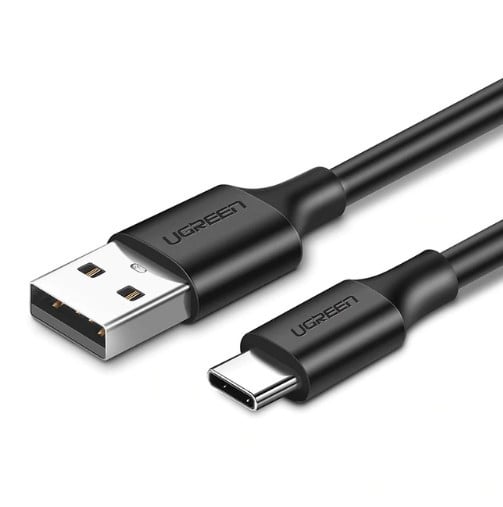 USB-Typ-C-Datenkabel J1231 schwarz 50 cm