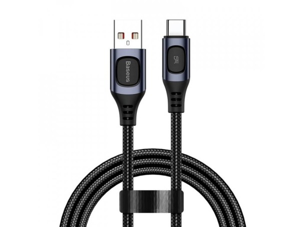 USB-/USB-C-Datenkabel K685 schwarz 1 m