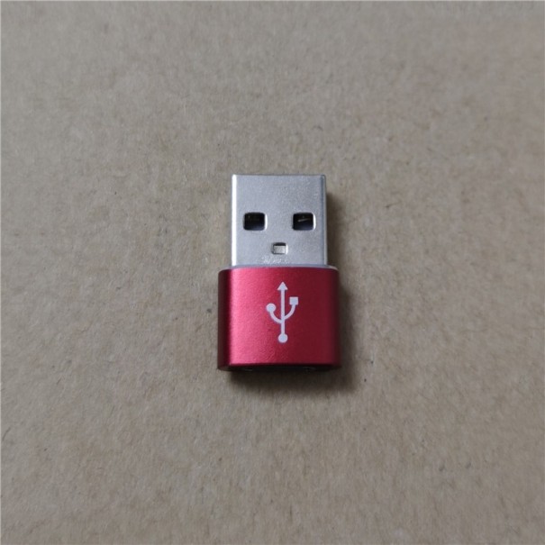 USB - USB-C K15 adapter piros