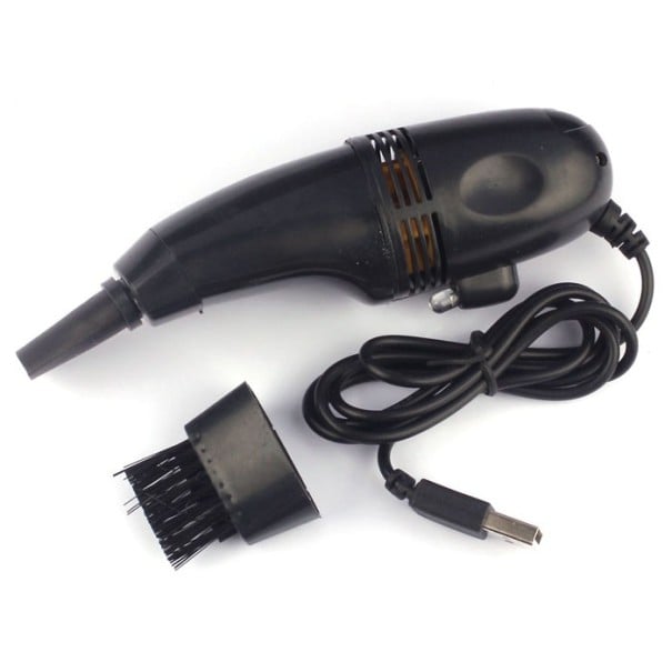 USB Vacuum Cleaner black