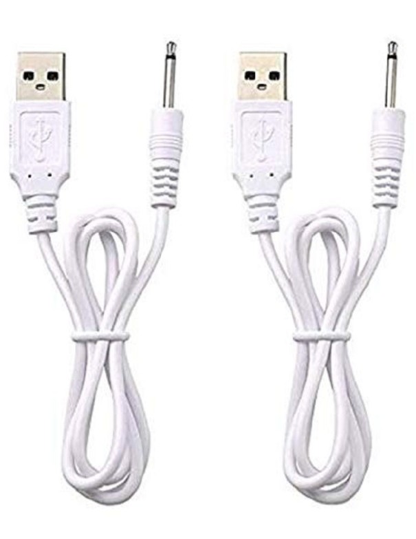 USB-virtakaapeli DC 2,5 mm 2 kpl 1
