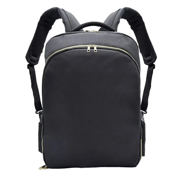 Utazási fodrásztáska fodrászeszköz szervezési táska fodrász kiegészítők hátizsák 46 x 33 x 20 cm fekete