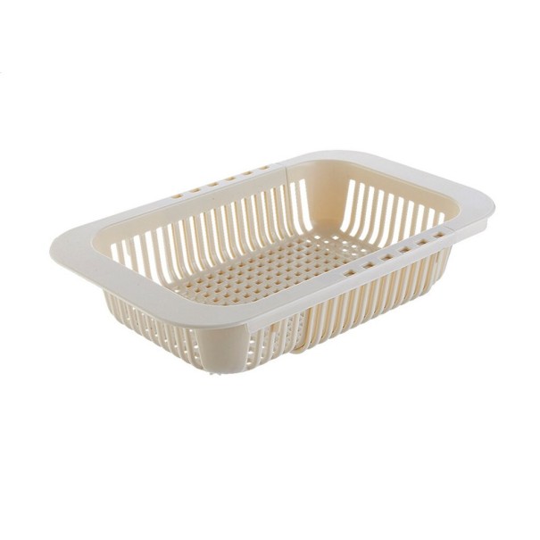 Utdragbar avloppssil beige