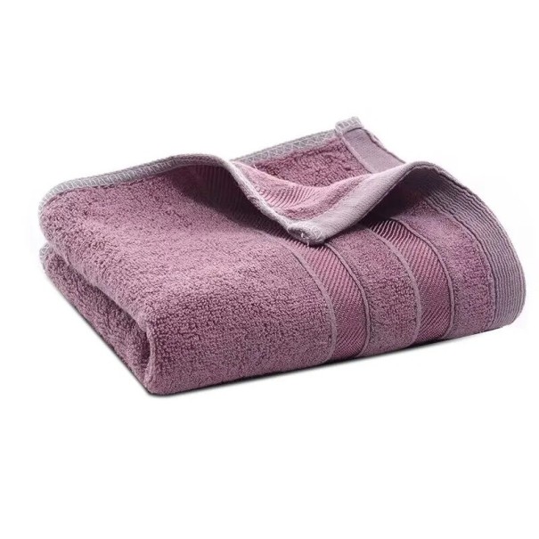 Uterák z bambusového vlákna Bambusový uterák Hypoalergénny mäkký uterák Vysoko absorpčný uterák 33 x 73 cm fialová