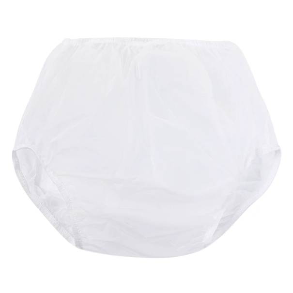 Uudelleenkäytettävä aikuisten vaippa koko L Säädettävä inkontinenssisuojus joustavalla vyötäröllä Hengittävä ja mukava vaippa valkoinen