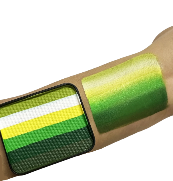 UV-glimmende lichaams- en gezichtsverf 30 g Professionele regenboog lichaams- en gezichtsverf Halloween-make-up 14