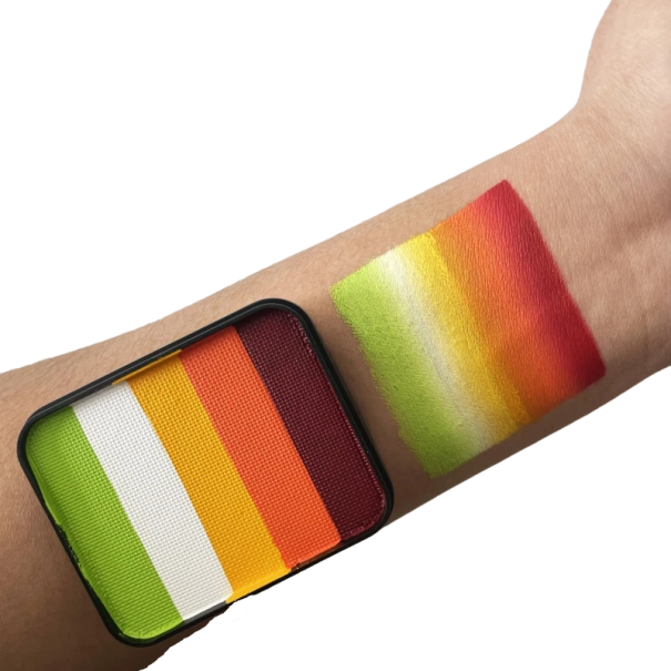 UV-glimmende lichaams- en gezichtsverf 30 g Professionele regenboog lichaams- en gezichtsverf Halloween-make-up 3