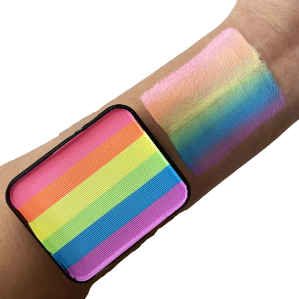 UV-glimmende lichaams- en gezichtsverf 30 g Professionele regenboog lichaams- en gezichtsverf Halloween-make-up 4