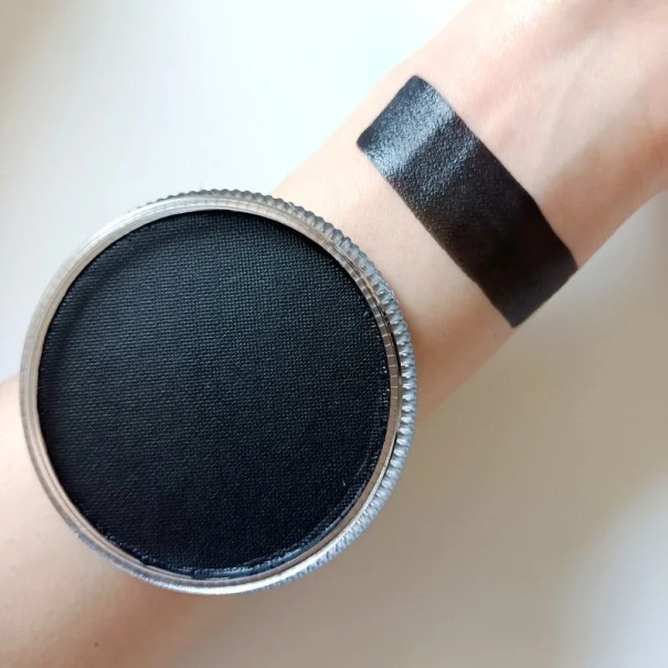 UV-lysande kropps- och ansiktsfärger Professionella UV-färger 30 g Halloween-makeup med långvarig effekt svart