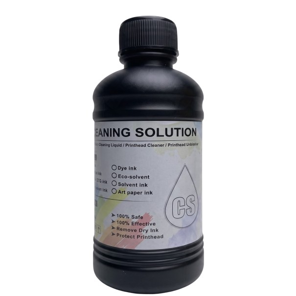 UV Printhead Cleaner 250 ml Cleaning Solution Removes Dried Ink Protects Printhead For UV Printers 1