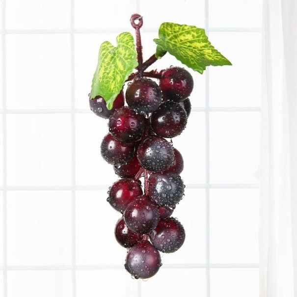 Uvas artificiales morado M