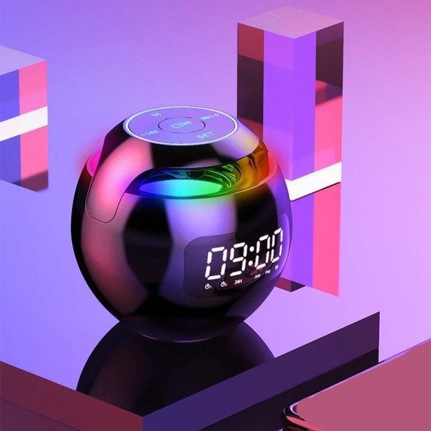 Väckarklocka med LED-display och Bluetooth