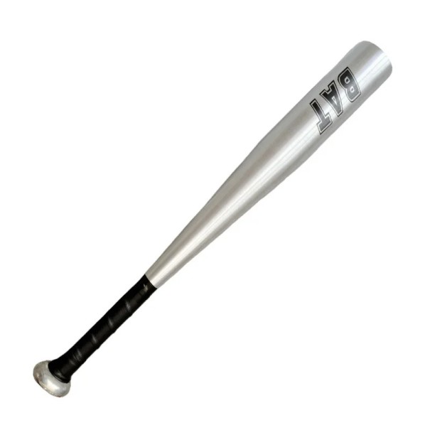 Vahvistettu alumiiniseos baseballmaila 53 cm Softball hanska pallo 20 tuumaa Urheilusetti Ulkotreeni Kotisuojaus hopeinen