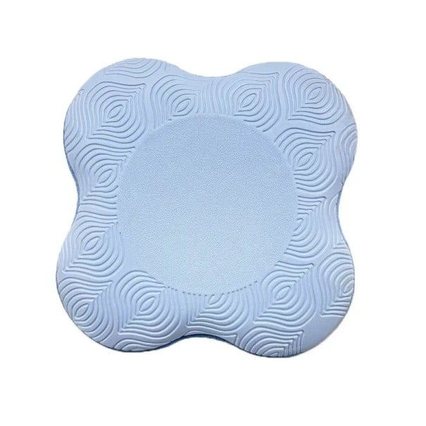 Vahvistettu polvi- ja kyynärpäätuki joogaan, kannettavaan vaahtomuovista valmistettuun polvitukeen, urheilumatto kuntoiluun sininen