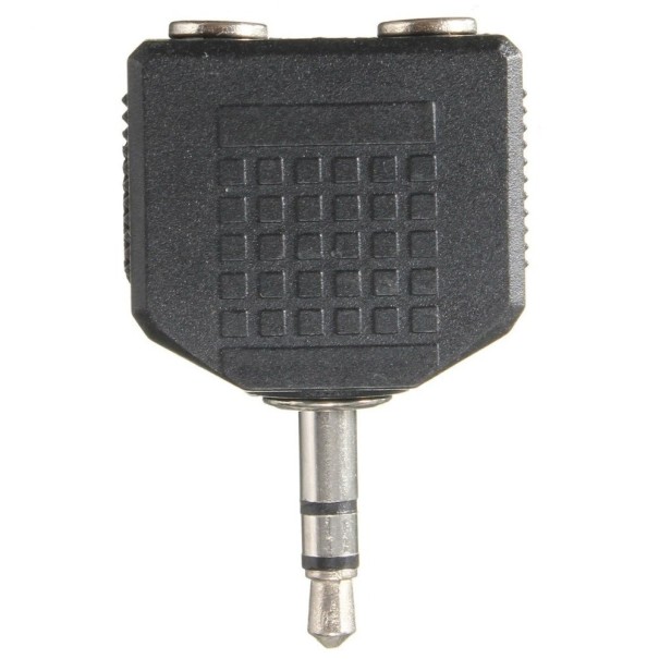 Vaimennusstereo 3,5 mm:n liitin / 2 x 3,5 mm:n liitin 1
