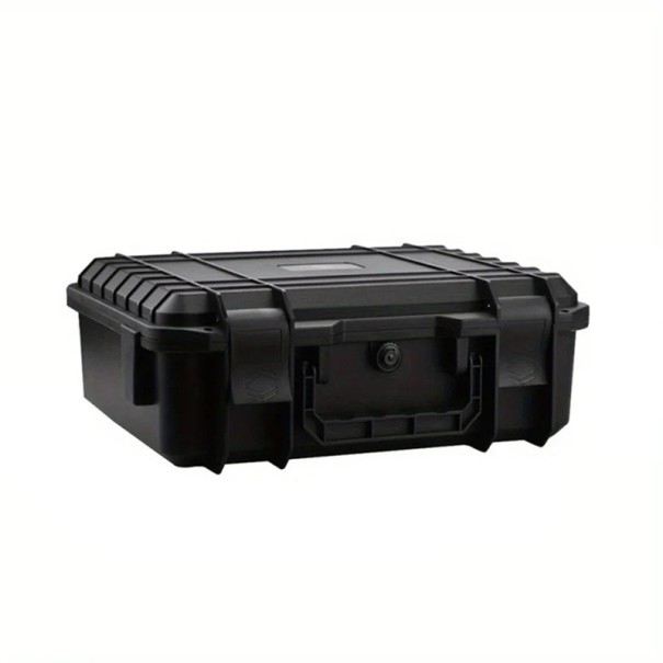 Valigia impermeabile per attrezzi con schiuma pretagliata e protezione antiurto 250 x 200 x 76 mm Plastica Nera Per strumenti e hardware Organizzatore 1