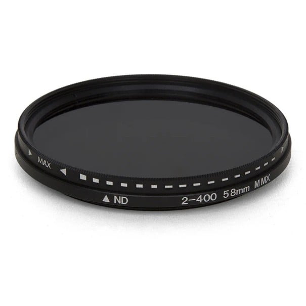 Változtatható ND szűrő 49 mm-es ND2-től ND400-ig Állítható semleges sűrűségű fényerőszabályzó szűrő objektívekhez, fényképezőgépekhez 1