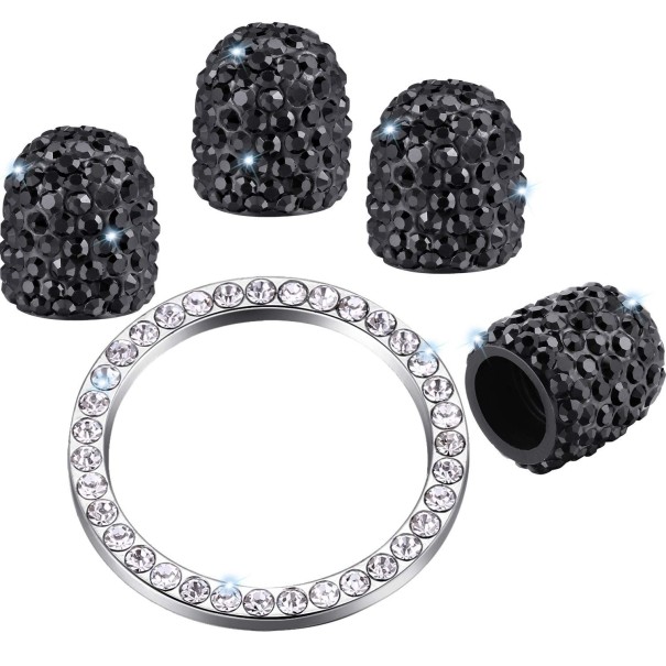 Valve Caps and Decorative Frame for Start Button 5 pcs 2