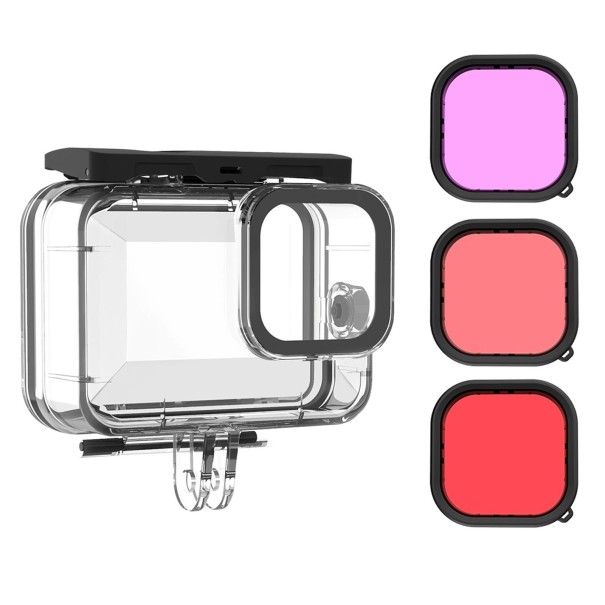 Vandtæt GoPro-etui med filtre 1