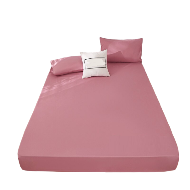 Vanligt lakan 220 x 200 cm rosa