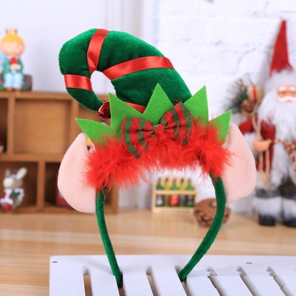 Vánoční čelenka Elf 1