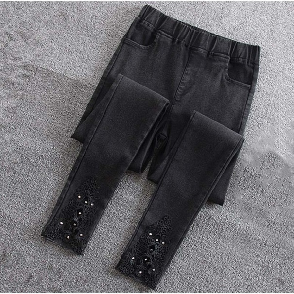 Vaqueros pitillo elásticos para mujer XL 1