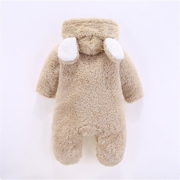 Varme babyoveralls T2573 beige 9-12 måneder