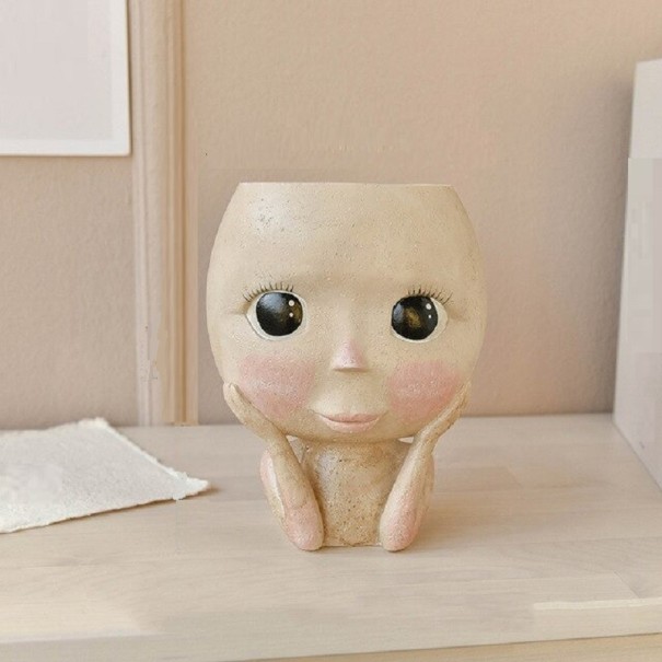 Vaso decorativo ragazza H1052 1