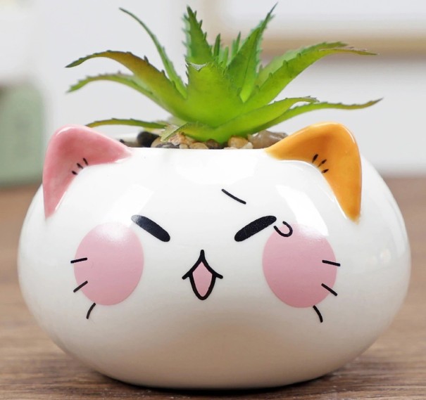 Vaso di ceramica a forma di animale C923 7