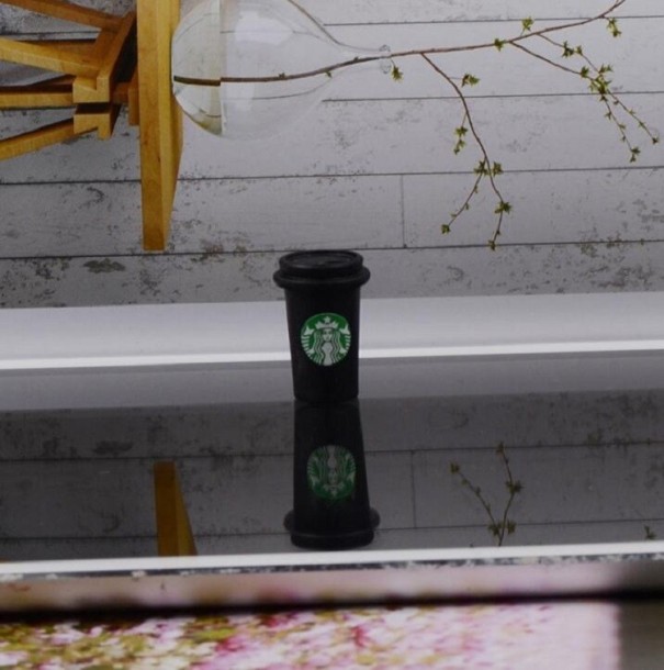 Vasos decorativos en miniatura 10 uds. negro