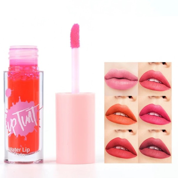 Vattenfast flytande läppstift med vitamin E Intensiv färg Smidig applicering Smettar inte Naturligt utseende Lätt att applicera 5 ml