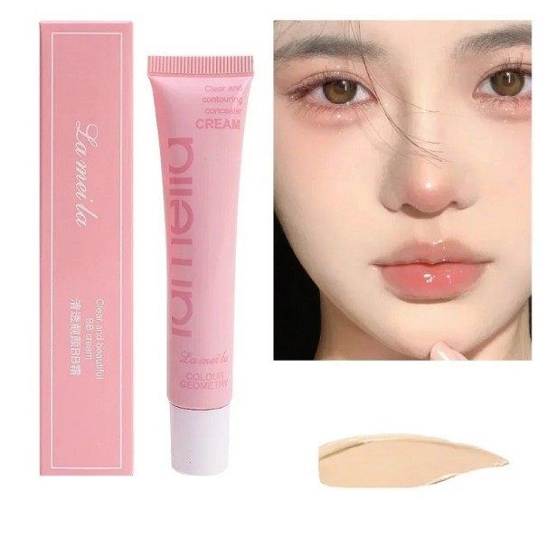 Vattenfast Matte BB Cream Hydrating Liquid Foundation Långvarig täckande Concealer för imperfektioner Skin Unifying Cream 15 ml Ivory