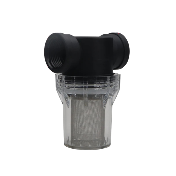 Vattenrörsfiltrering 1/2&quot; 40 Mesh 425 Micron Trädgårdsbevattningsfilter Vattenpumpsil Trädgårdsvattenkoppling Nätsmutsfilter 5,2 x 12,1 x 9 cm
