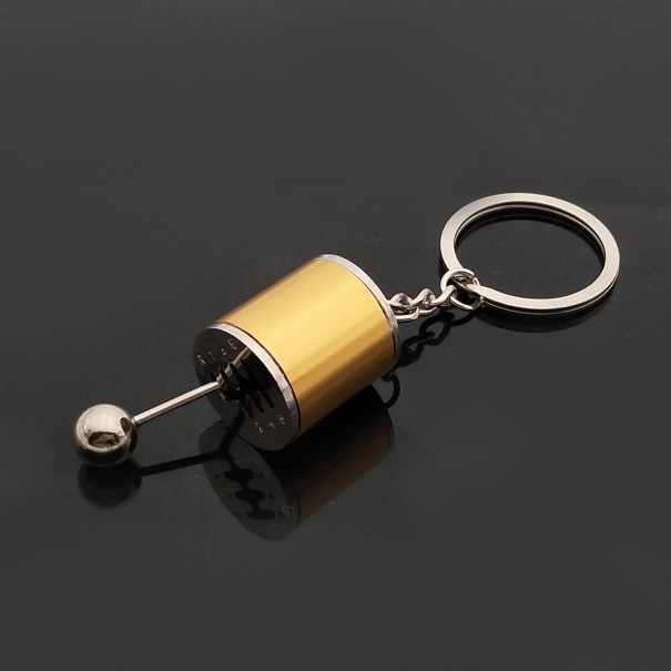 Växlingsnyckelring guld
