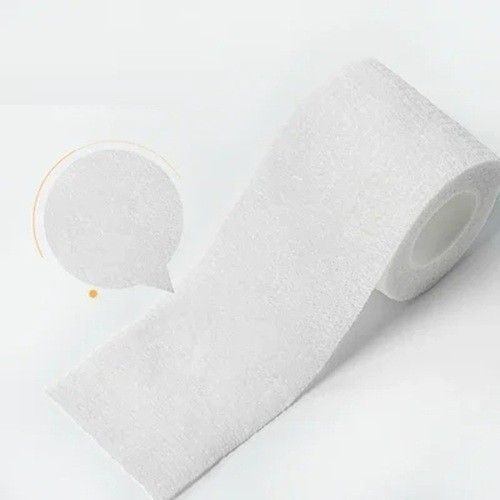 Vedenpitävä elastinen side 7,5 cm x 4,5 m Itseliimautuva side urheilunivelvammoihin ja sormiin, elastinen side ensiapuun valkoinen